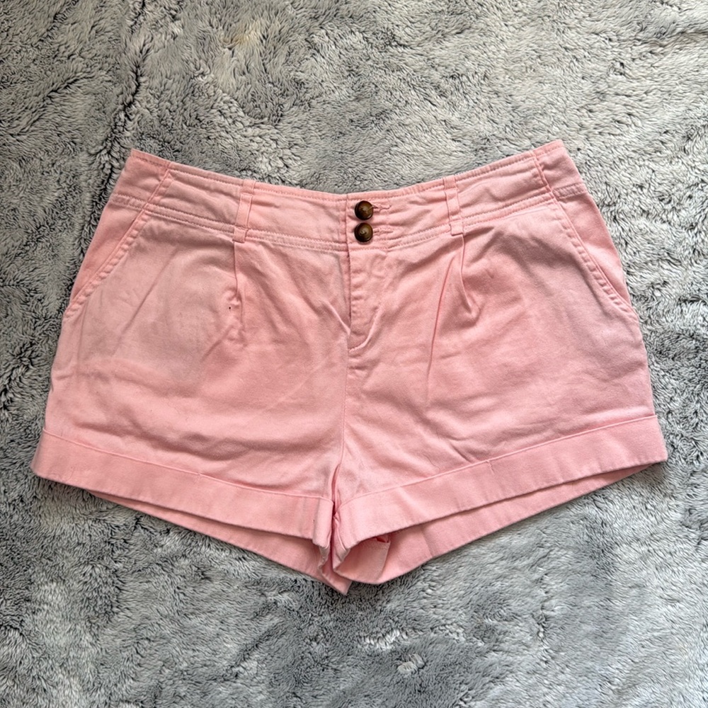 Light Pink Canvas Shorts!